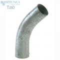 Гальванизированная сталь 45 ° отвод Ø 50